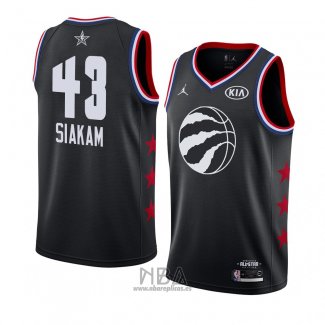 Camiseta All Star 2019 Toronto Raptors Pascal Siakam NO 43 Negro