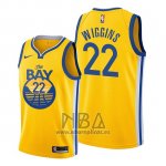 Camiseta Golden State Warriors Andrew Wiggins NO 22 Statement 2019-20 Amarillo