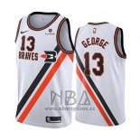 Camiseta Los Angeles Clippers Paul George NO 13 Classic 2019-20 Blanco