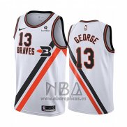 Camiseta Los Angeles Clippers Paul George NO 13 Classic 2019-20 Blanco