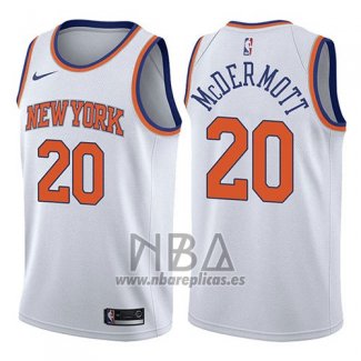 Camiseta New York Knicks Doug McDermott NO 20 Association 2017-18 Blanco