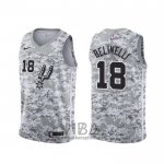 Camiseta San Antonio Spurs Marco Belinelli NO 18 Earned Camuflaje