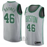 Camiseta Boston Celtics Aron Baynes NO 46 Ciudad 2018 Gris