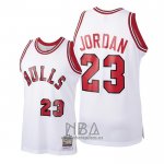 Camiseta Chicago Bulls Michael Jordan NO 23 Hardwood Classics 1984-85 Blanco