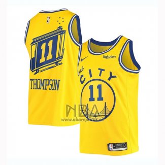 Camiseta Golden State Warriors Draymond Green NO 11 Classic 2019-20 Amarillo