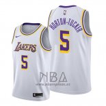 Camiseta Los Angeles Lakers Talen Horton-Tucker NO 5 Association 2019-20 Blanco