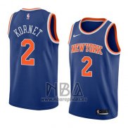 Camiseta New York Knicks Luke Kornet NO 2 Icon 2018 Azul
