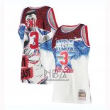 Camiseta All Star 1991 Patrick Ewing NO 3 Blanco