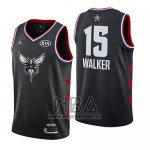 Camiseta All Star 2019 Charlotte Hornets Kemba Walker NO 15 Negro
