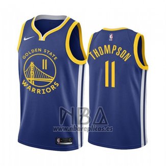 Camiseta Golden State Warriors Klay Thompson NO 11 Icon 2019-20 Azul