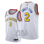 Camiseta Golden State Warriors Willie Cauley-Stein NO 2 Classic Edition Blanco