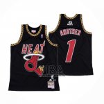 Camiseta Miami Heat x DJ Khaled x Mitchell & Ness Negro