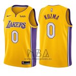 Camiseta Nino Los Angeles Lakers Kyle Kuzma NO 0 Icon 2017-18 Oro