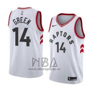 Camiseta Toronto Raptors Danny Green NO 14 Association 2018 Blanco